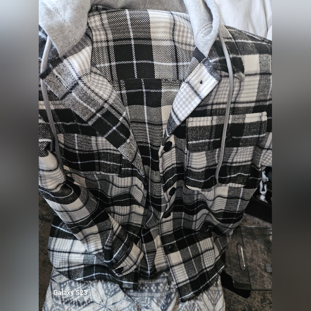 Button up hoidie